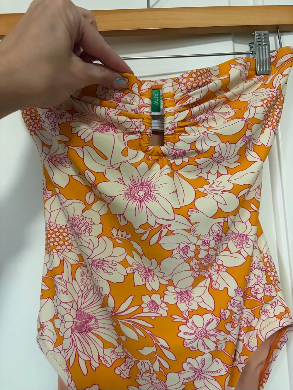 J. Crew strapless one
